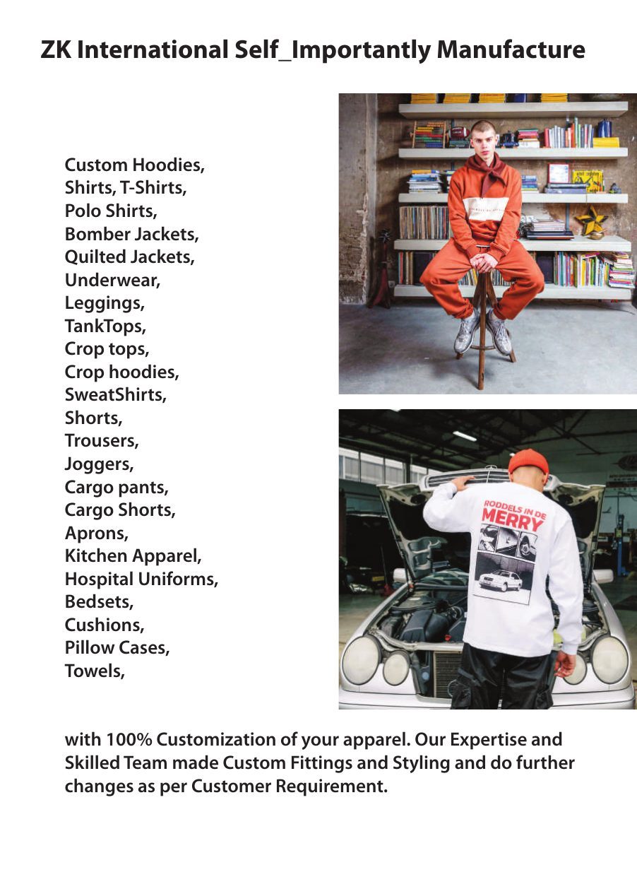 ZK International lookbook page 3