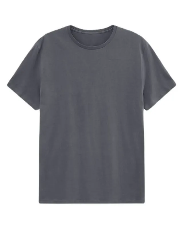 Plain Basic Grey T-Shirt โ Blank & Plain Apparel Manufacturing by ZK International