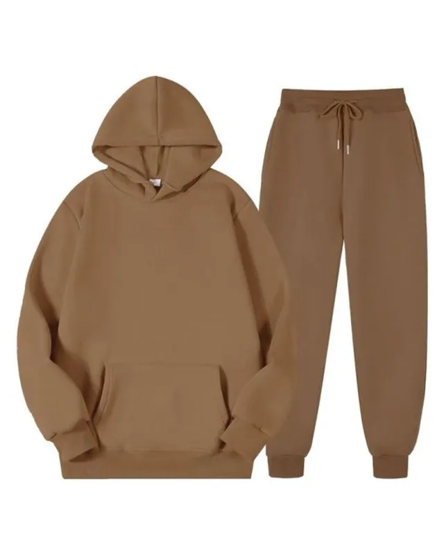 Plain Hoodie & Jogger Set โ Blank & Plain Apparel Manufacturing by ZK International