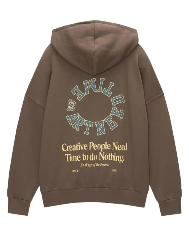 Brown Back Print Hoodie – Custom Hoodie Manufacturing by ZK International