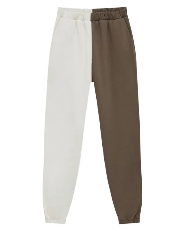Two Fabric Panel Jogger โ Custom Joggers & Sweatpants Manufacturing by ZK International
