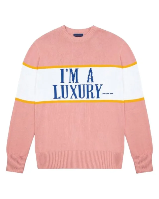Colour Block Slogan Knit – Custom Sweatshirt Manufacturing by ZK International
