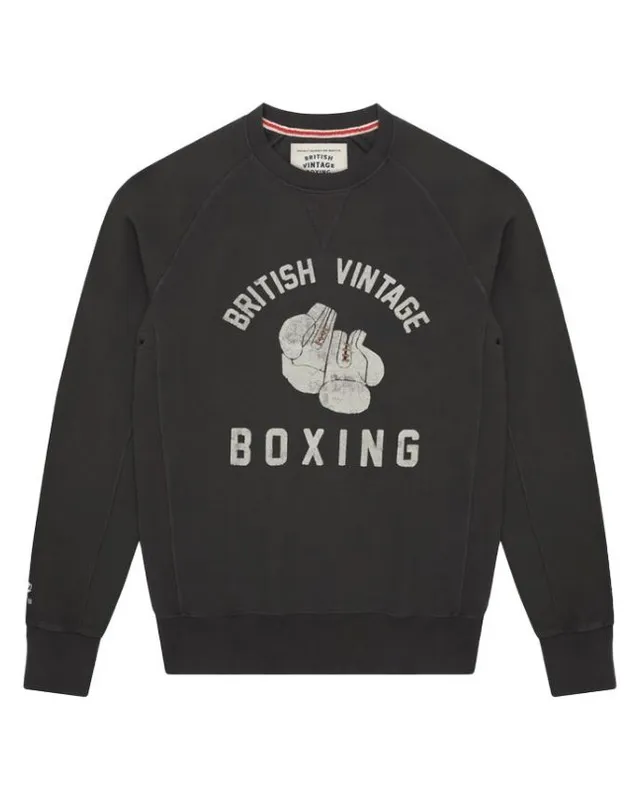Boxing Graphic Crewneck – Custom Sweatshirt Manufacturing by ZK International