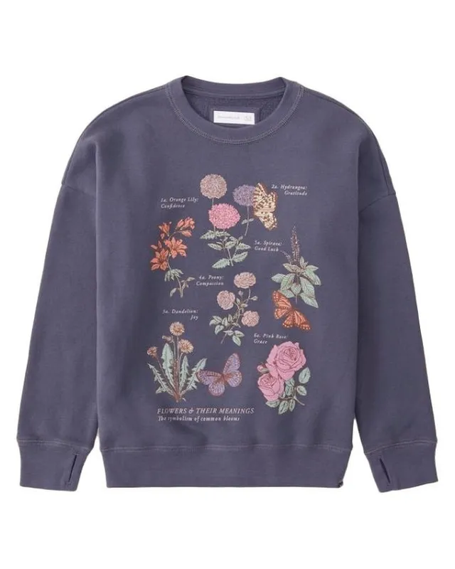 Floral Printed Sweatshirt – Custom Sweatshirt Manufacturing by ZK International
