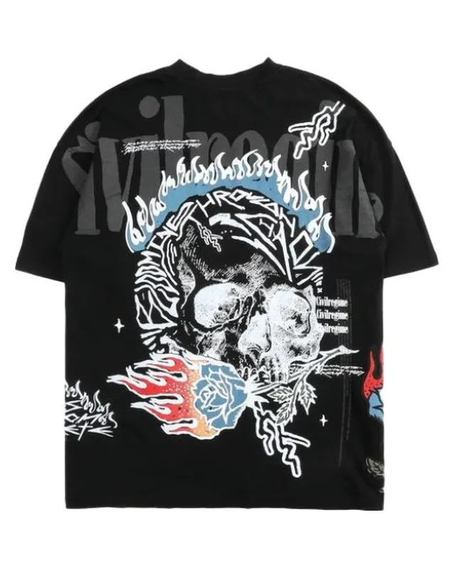 Streetwear DTF Printed Tee – Custom T-Shirt Manufacturing by ZK International