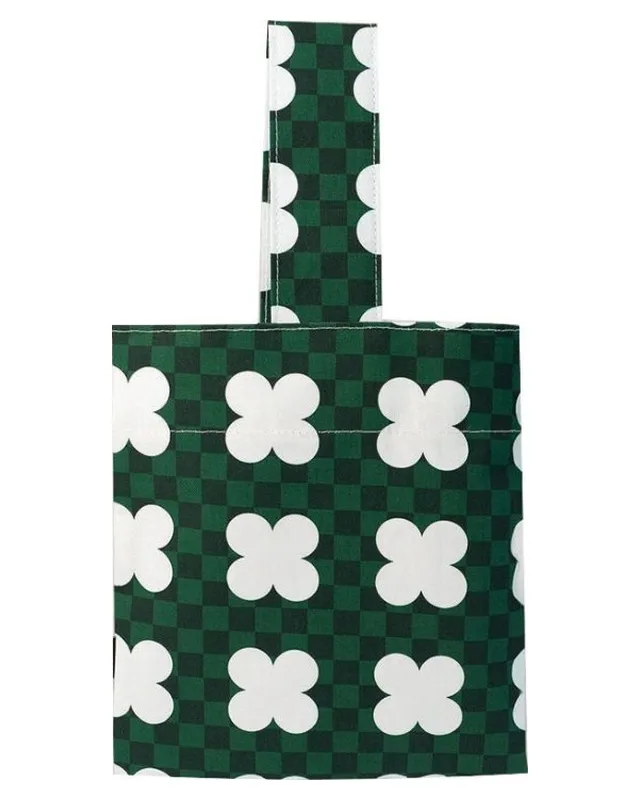 Clover Jacquard Mini Tote โ Custom Tote Bag Manufacturing by ZK International